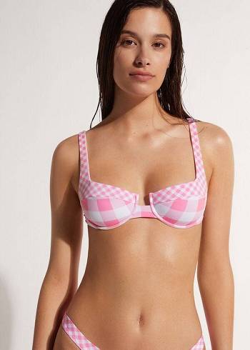 Calzedonia Balconette Lione Donna Top Bikini Rosa | IT1678JJ