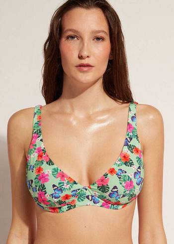 Calzedonia Balconette Malibu Donna Top Bikini Colorate | IT1679KI