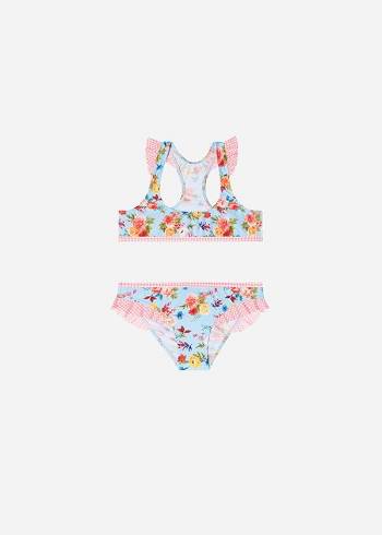 Calzedonia Floral Two-Piece Masha Bambino Costumi Da Bagno Colorate | IT3039NB