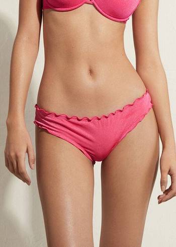 Calzedonia Formentera Donna Slip Bikini Fucsia | IT1383IS