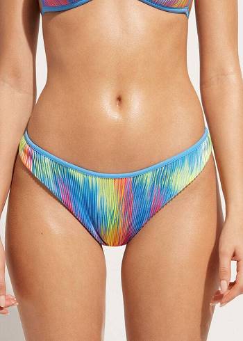 Calzedonia High-Cut Brazilian Maiorca Donna Slip Bikini Colorate | IT1442GL