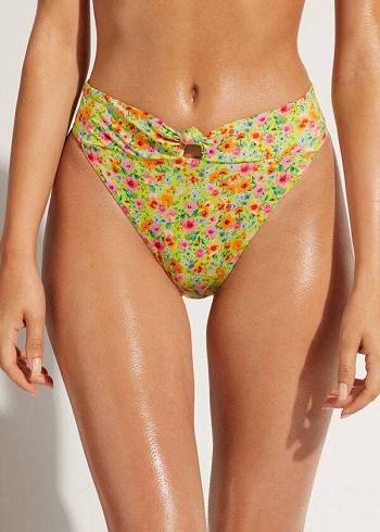 Calzedonia High Vita Brazilian Siviglia Donna Slip Bikini Colorate | IT1421ZG