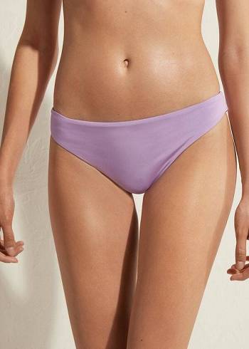 Calzedonia Indonesia Eco Donna Slip Bikini Viola | IT1470JJ