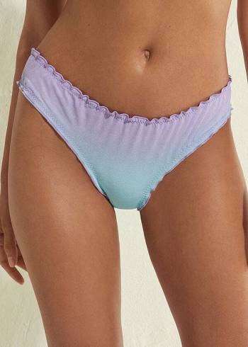 Calzedonia Madrid Donna Slip Bikini Viola | IT1498LH