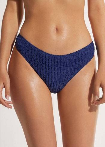 Calzedonia Marrakech Donna Slip Bikini Blu | IT1500XF