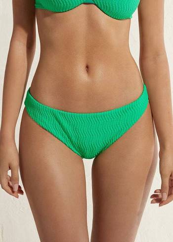 Calzedonia Mykonos Donna Slip Bikini Verde Acqua | IT1505MA