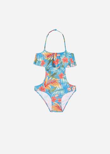 Calzedonia One-Piece Maui Bambino Costumi Da Bagno Verdi | IT3046KI