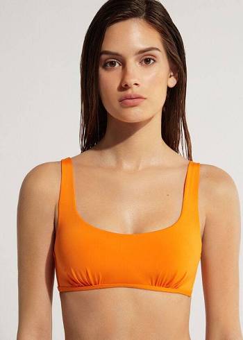 Calzedonia Tank Stile Indonesia Eco Donna Top Bikini Arancioni | IT1990JJ