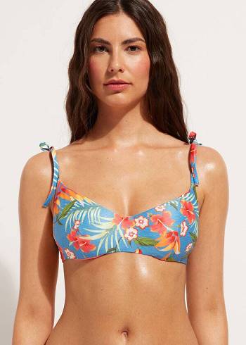 Calzedonia Tank-Stile Maui Donna Top Bikini Verdi | IT2015HK