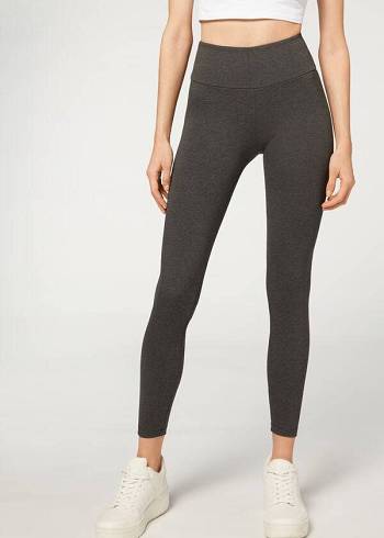 Calzedonia Total Shaper Donna Leggings Grigie | IT2702IS