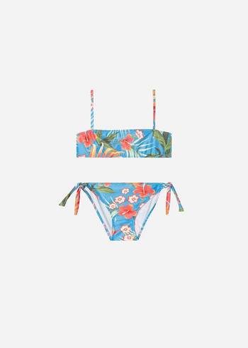 Calzedonia Two-Piece Maui Bambino Costumi Da Bagno Verdi | IT3073PQ