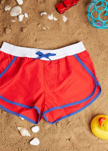 Calzedonia Venice Eco Bambino Costumi Da Bagno Rosse | IT3159XF