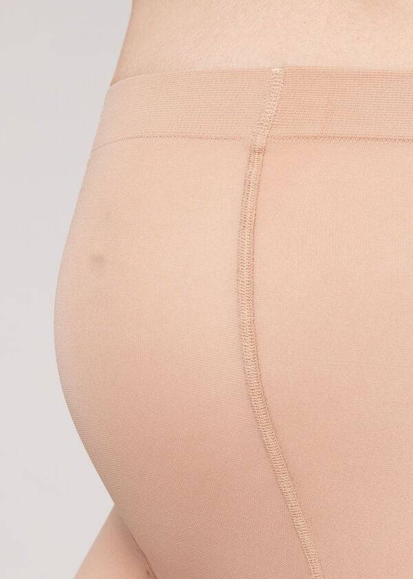 Calzedonia 30 Denier Sheer Maternity Sheer Donna Collant Beige | IT1179SO