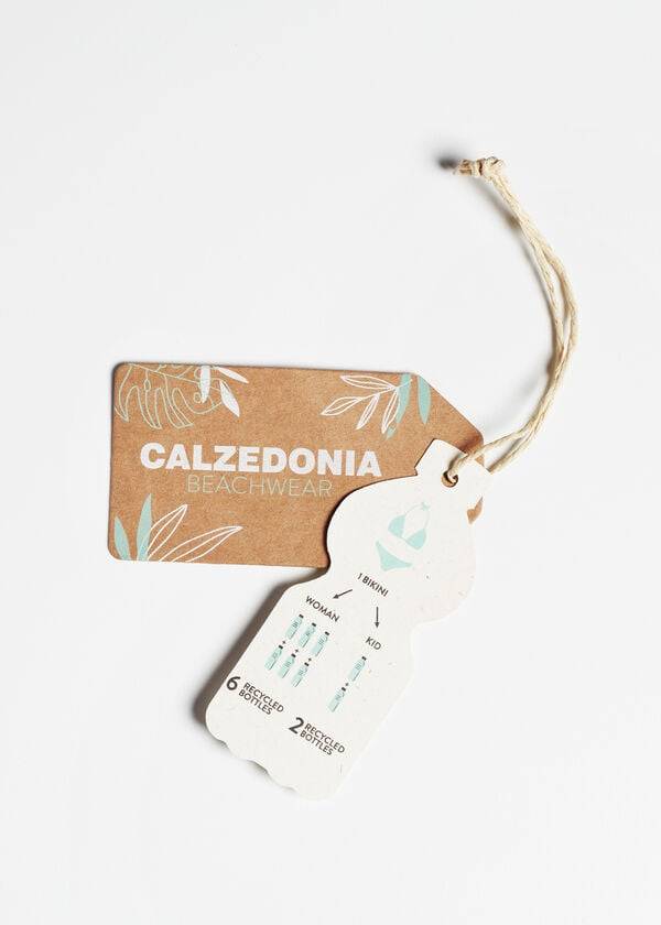 Calzedonia Adjustable Side Beverly Hills Eco Donna Slip Bikini Blu | IT1287HK