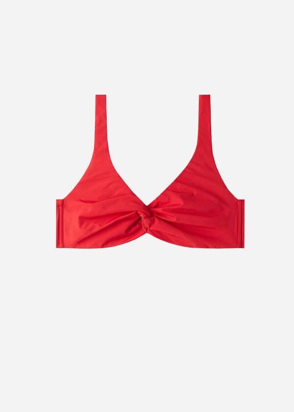 Calzedonia Balconette Indonesia Eco cobey Donna Top Bikini Rosse | IT1676GL