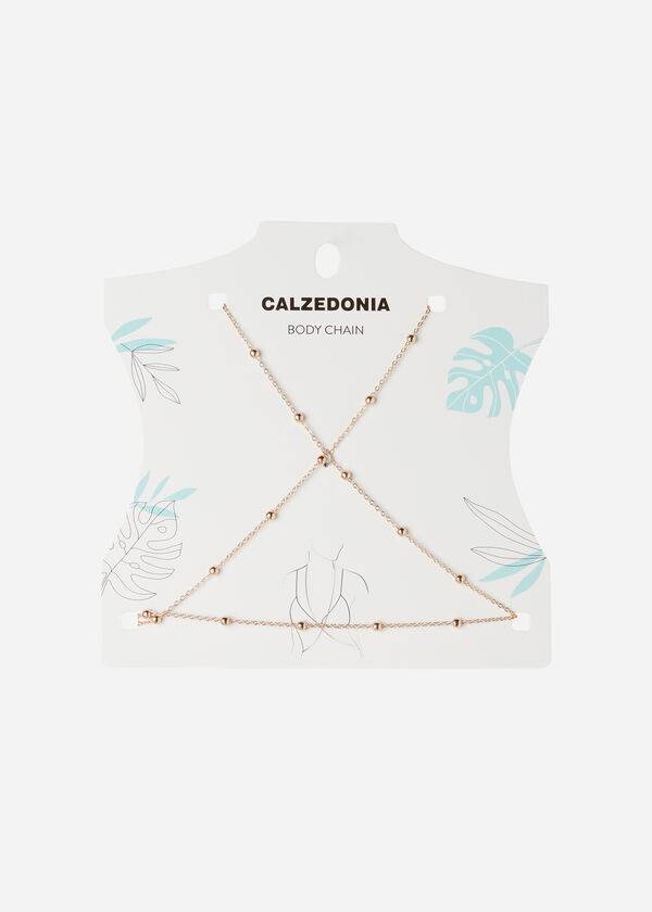 Calzedonia Body Chain Necklace Donna Accessori Oro | IT1273WY