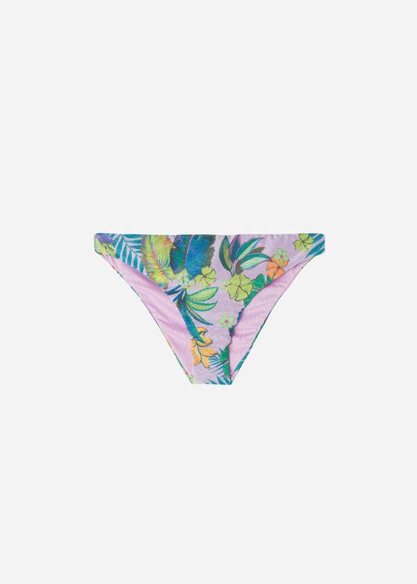 Calzedonia Brasilia Donna Slip Bikini Viola | IT1304UT