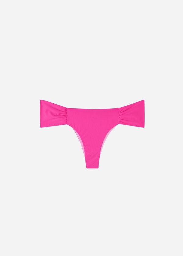 Calzedonia Brazilian Indonesia Eco Donna Slip Bikini Rosa | IT1313HK