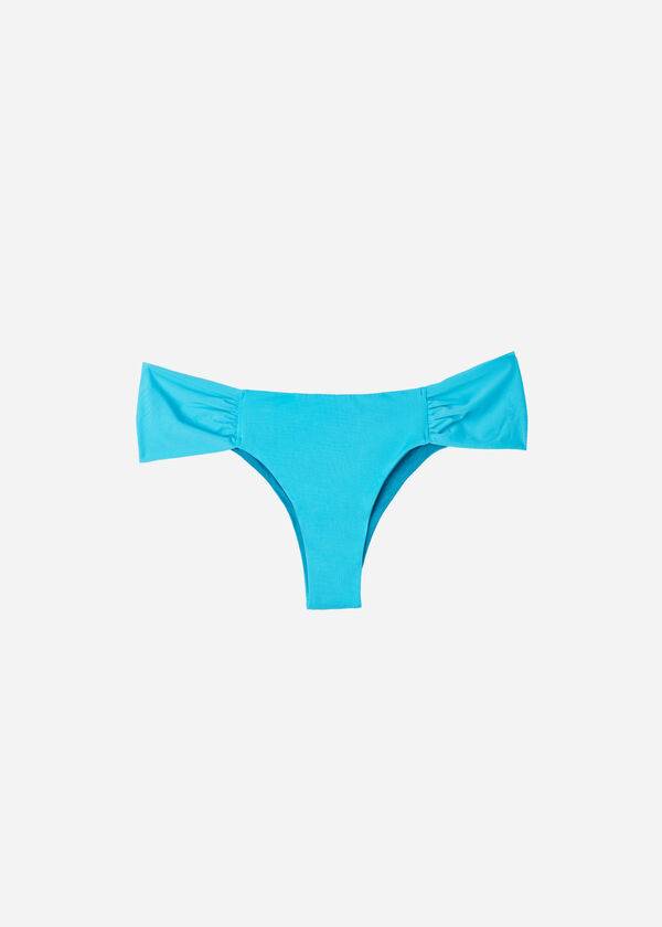 Calzedonia Brazilian Indonesia Eco Donna Slip Bikini Verde Acqua Verdi | IT1314JJ