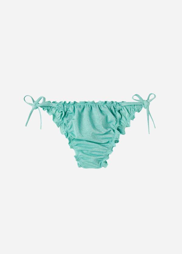 Calzedonia Brazilian String Formentera Donna Slip Bikini Verdi | IT1333PQ