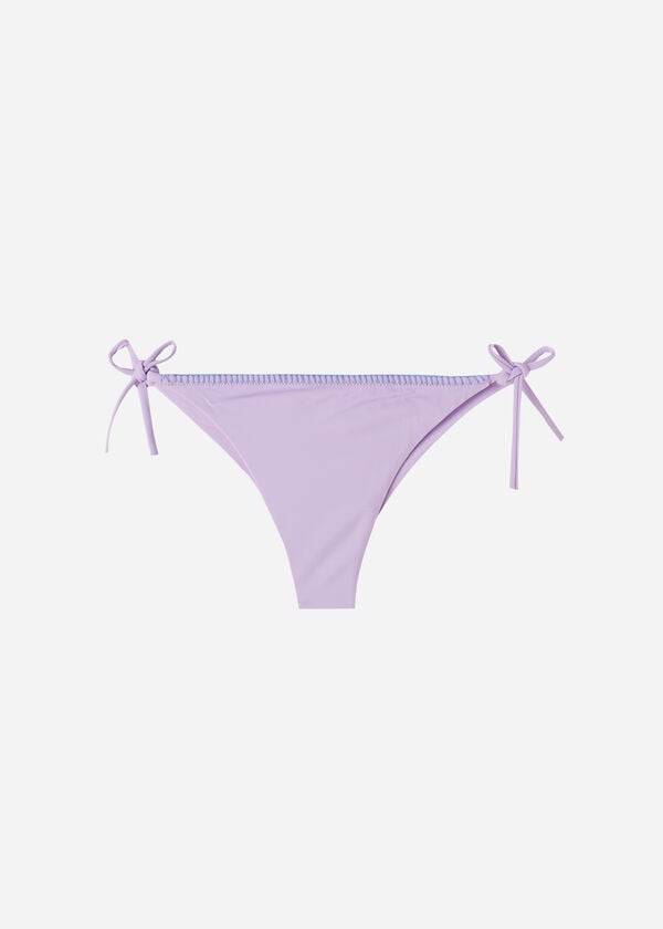 Calzedonia Brazilian String Tel Aviv Donna Slip Bikini Viola | IT1341KI