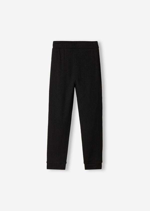 Calzedonia Cashmere Blend Stretch Bambino Leggings Nere | IT3119HK