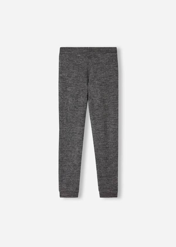 Calzedonia Cashmere Blend Stretch Sportive Bambino Leggings Grigie | IT3121GL