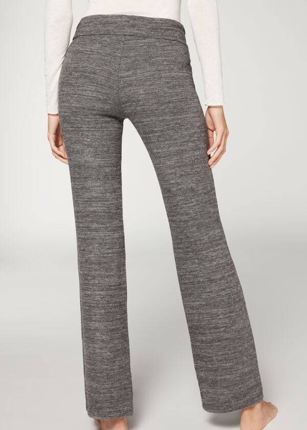 Calzedonia Cashmere Dritto Donna Leggings Grigie | IT2626DN