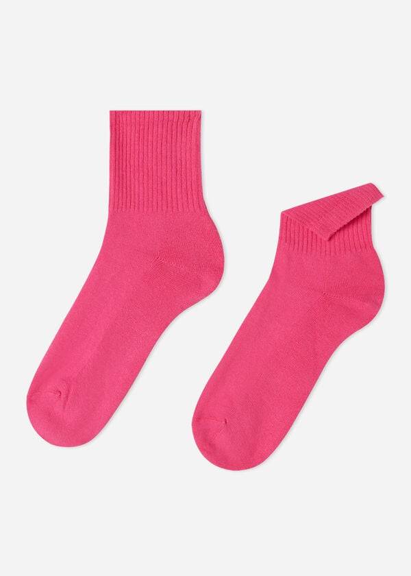 Calzedonia Crew Sportive Uomo Calzini Rosa | IT2845UT