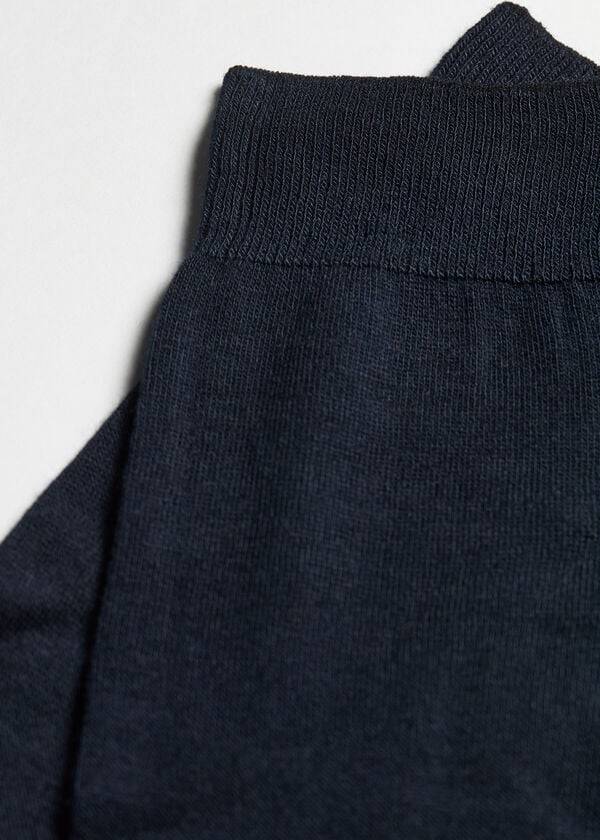 Calzedonia Crew with Cashmere Uomo Calzini Blu | IT2830XF