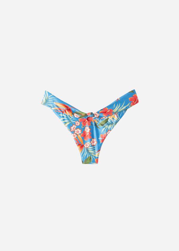 Calzedonia High-Cut Brazilian Maui Donna Slip Bikini Verdi | IT1444JJ