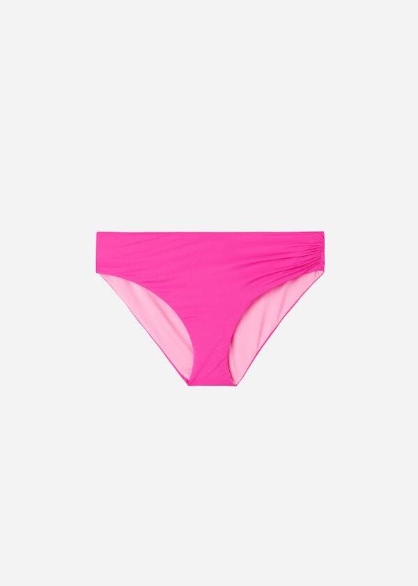 Calzedonia High Vita Indonesia Eco Donna Slip Bikini Rosa | IT1431RW