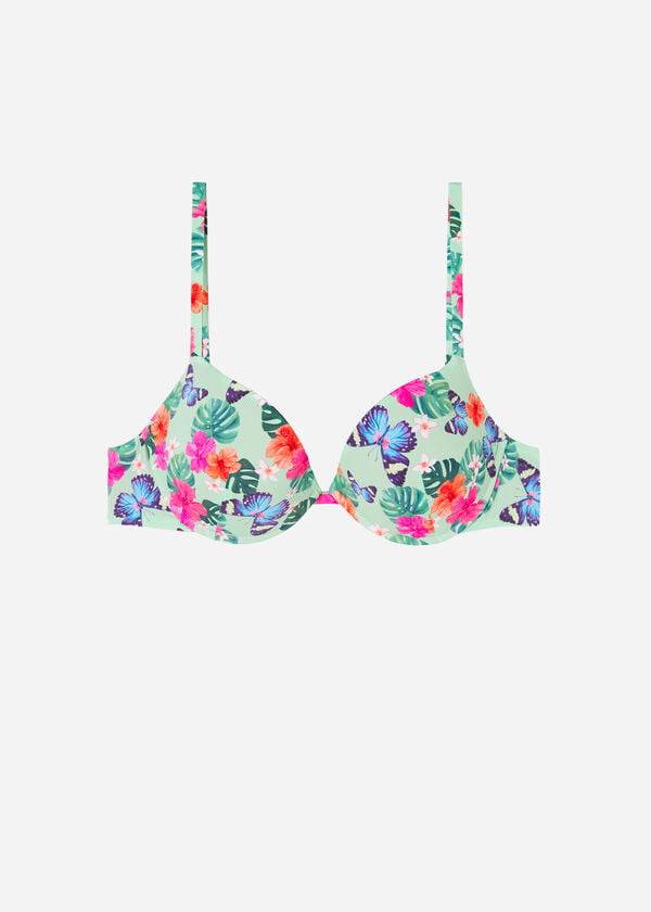 Calzedonia Imbottito Push-Up Malibu Donna Top Bikini Colorate | IT1862LH