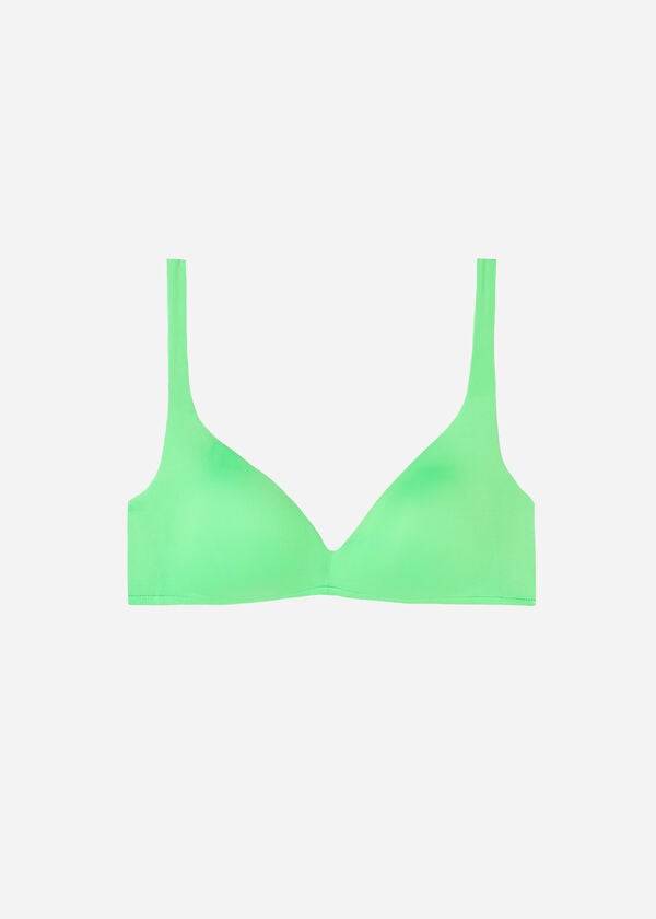 Calzedonia Imbottito Triangle Indonesia Eco rosa Donna Top Bikini Menta | IT1922QZ