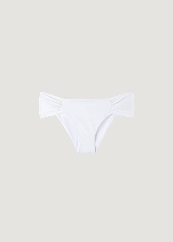 Calzedonia Indonesia Eco rosa Donna Slip Bikini Bianche | IT1483RW