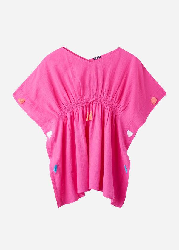 Calzedonia Kaftan with Tassels Bambino Costumi Da Bagno Rosa | IT3084NB