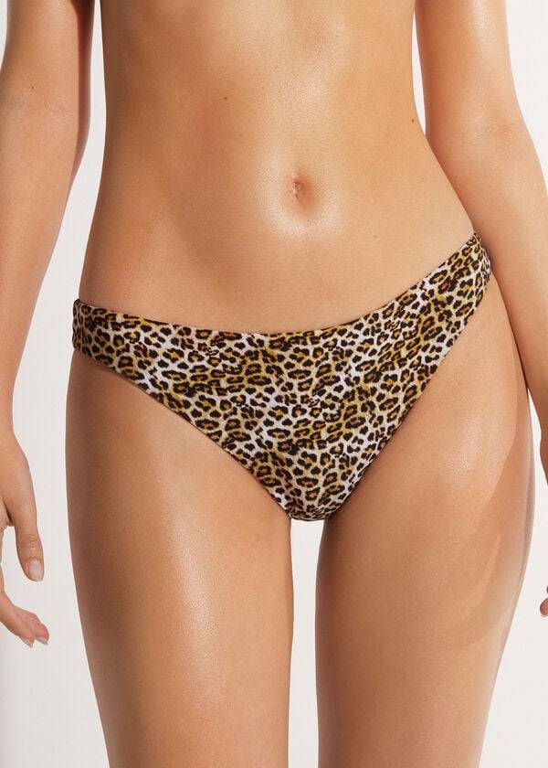 Calzedonia Malindi Donna Slip Bikini Marroni | IT1499ZG