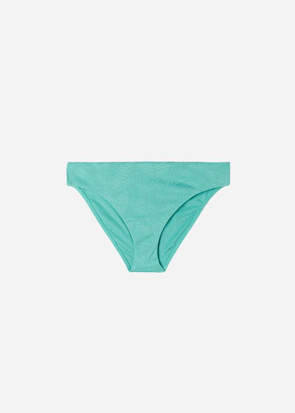 Calzedonia Marsiglia Donna Slip Bikini Verde Acqua | IT1502VD