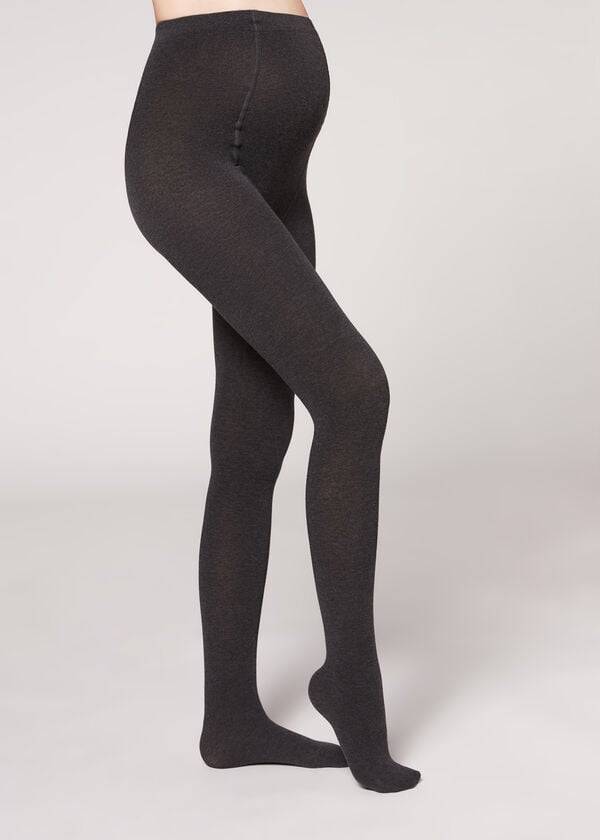 Calzedonia Maternity with Cashmere Opaque Donna Collant Grigie | IT1050DN