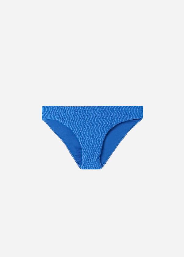 Calzedonia Mykonos Donna Slip Bikini Blu | IT1508EX