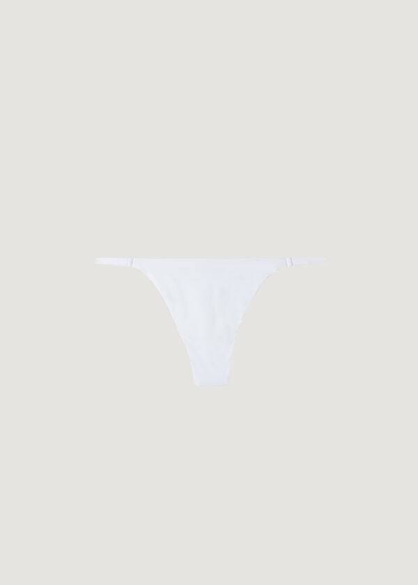 Calzedonia Perizoma Indonesia Eco Donna Slip Bikini Bianche | IT1632VD