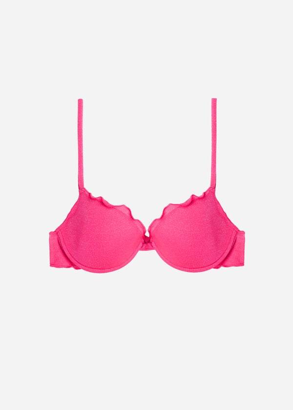 Calzedonia Push Up Formentera Donna Top Bikini Rosa | IT1941ZG