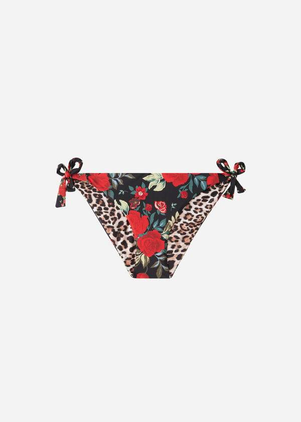 Calzedonia Reversible String Nizza Donna Slip Bikini Rosa | IT1514OR