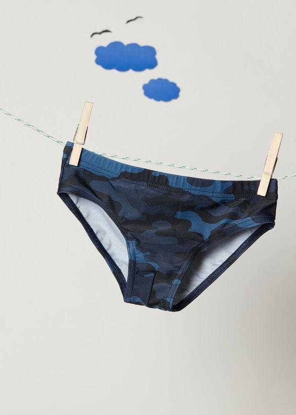 Calzedonia Rio Bambino Costumi Da Bagno Blu | IT3157VD