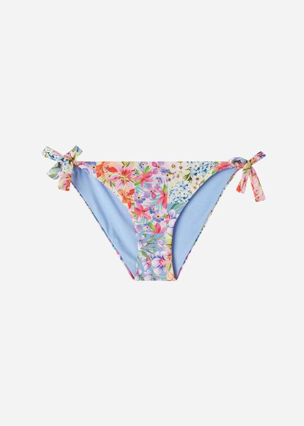 Calzedonia Side Tie Minorca Eco Donna Slip Bikini Colorate | IT1565IS