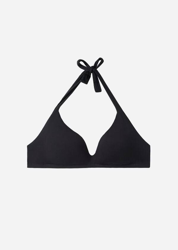 Calzedonia Soft Imbottito Triangle Indonesia Donna Top Bikini Nere | IT1964JJ