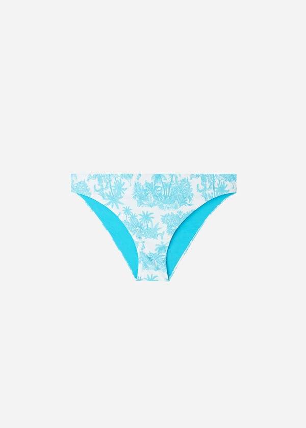 Calzedonia Sorrento Donna Slip Bikini Blu | IT1575KI