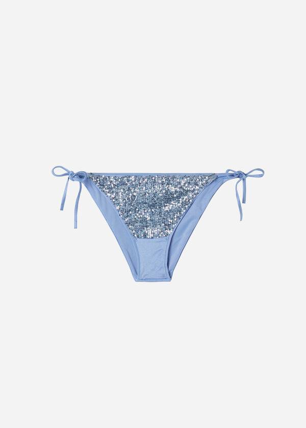 Calzedonia String Cannes Donna Slip Bikini Blu | IT1586EX