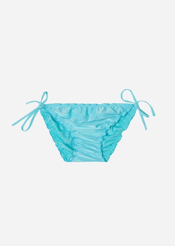 Calzedonia String Formentera Donna Slip Bikini Verde Acqua | IT1592OR