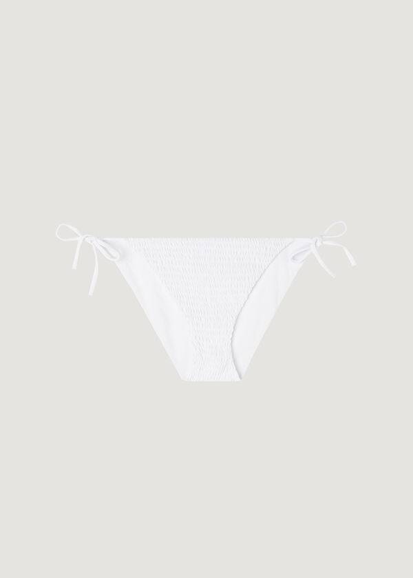 Calzedonia String Lanzarote Donna Slip Bikini Bianche | IT1598GL